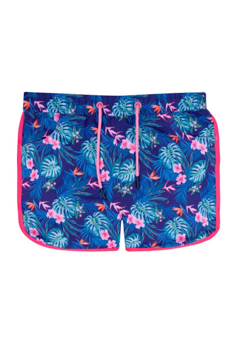 Pantaloni Scurti Exotic Style - Grafic - Poliester - Fete - Multicolor - Multicolor