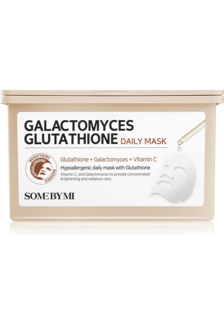 Masca hidratanta Galactomyces Glutathione - 30 buc. - hipoalergenica - vegana