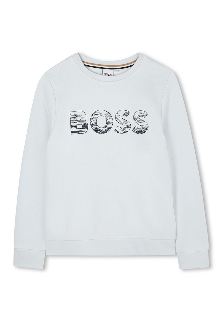 Bluza de trening cu imprimeu logo - Alb murdar