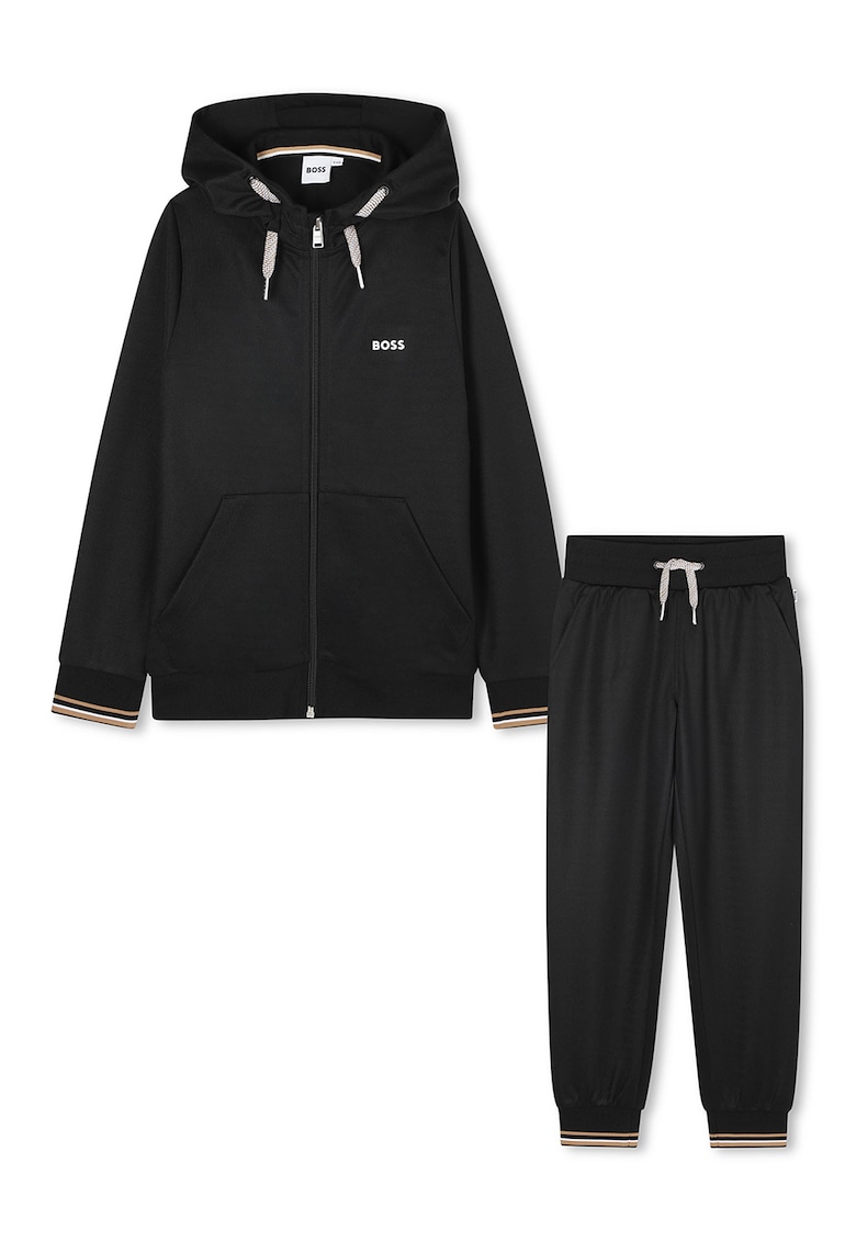 Trening din amestec de bumbac cu fermoar