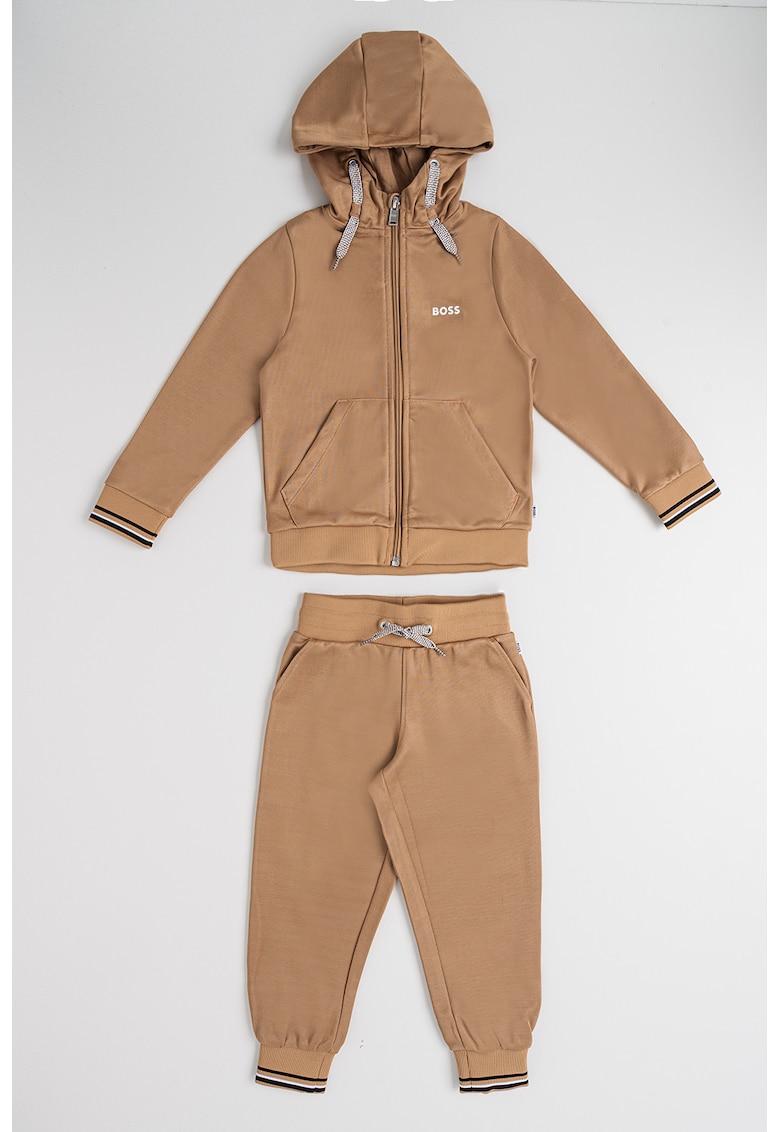 Trening din amestec de bumbac cu fermoar