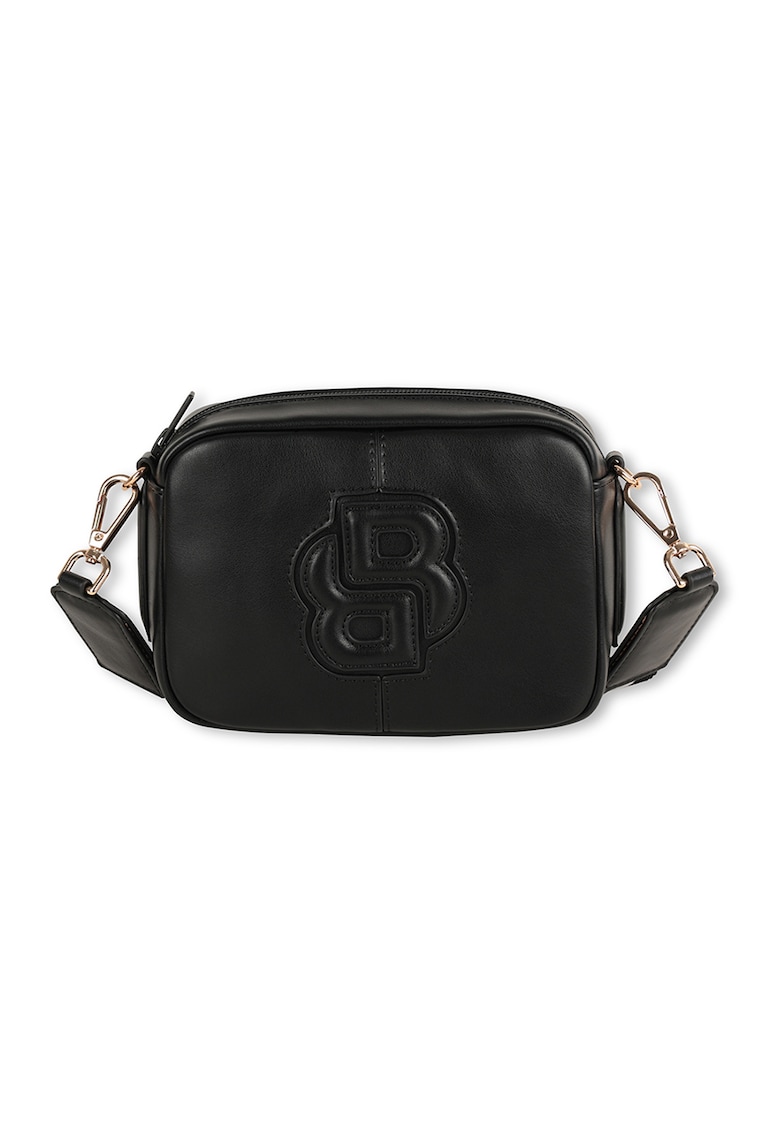 Geanta crossbody de piele ecologica cu logo