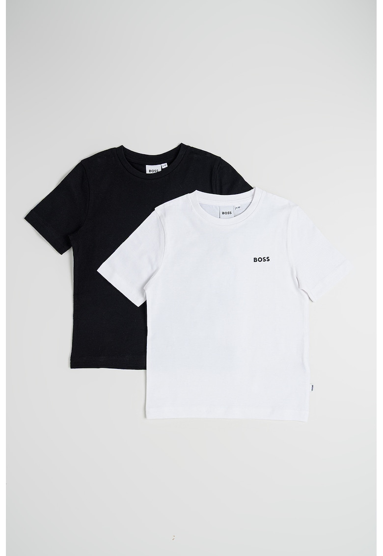 Set de tricouri de bumbac uc logo - 2 piese