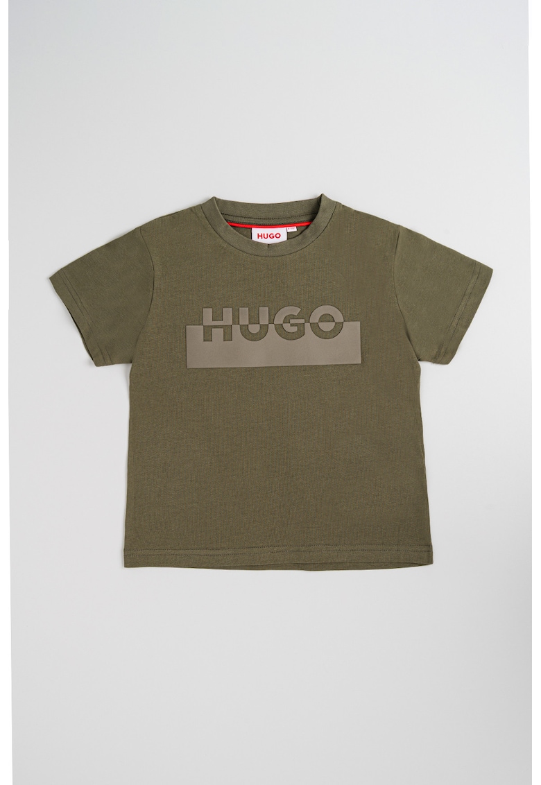 Tricou cu imprimeu logo - Verde sparanghel