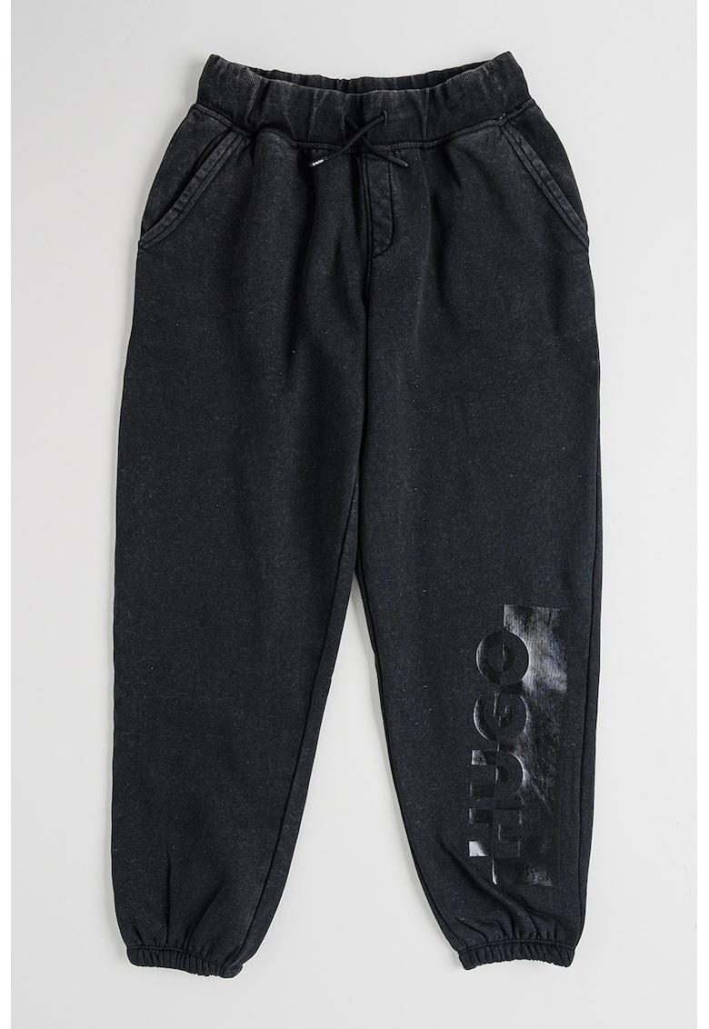 Pantaloni de trening cu imprimeu logo