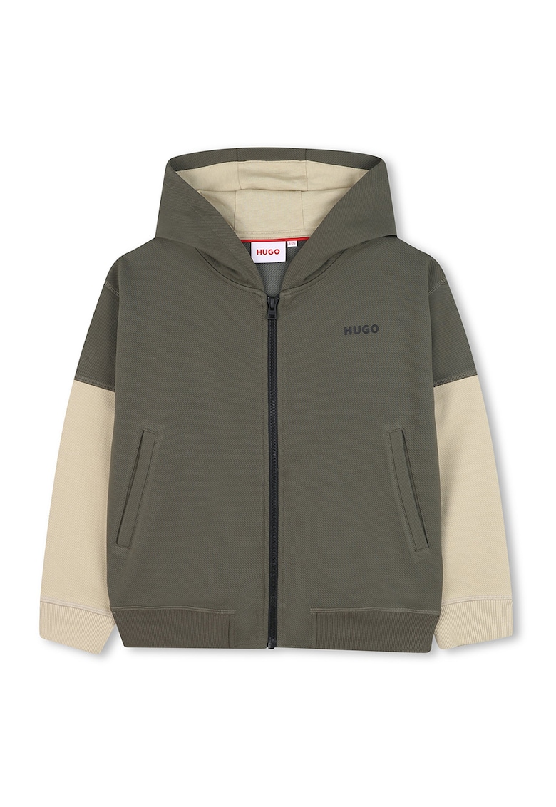 Hanorac cu maneci contrastante