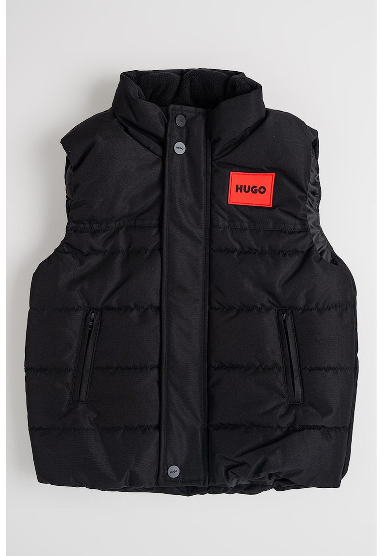 Vesta matlasata cu guler mediu