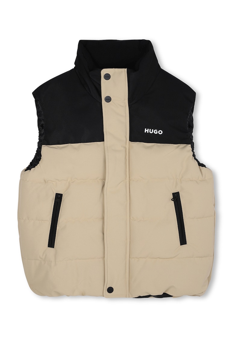 Vesta matlasata cu guler mediu