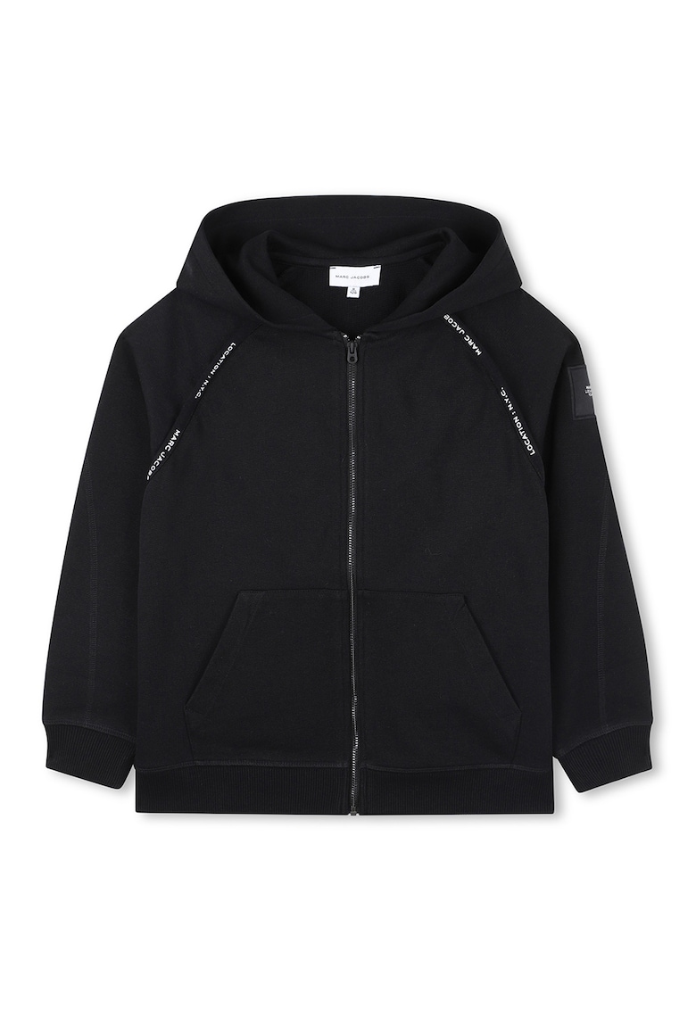 Hanorac din bumbac cu fermoar