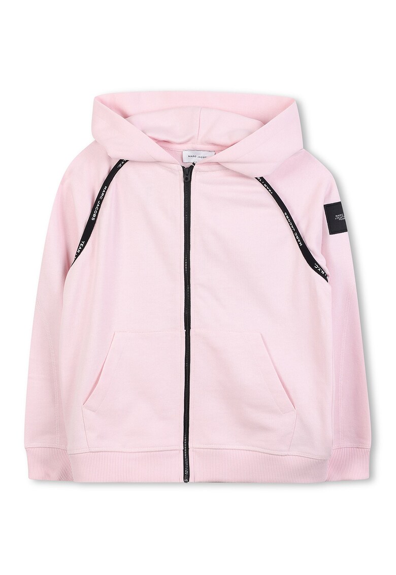 Hanorac din bumbac cu fermoar