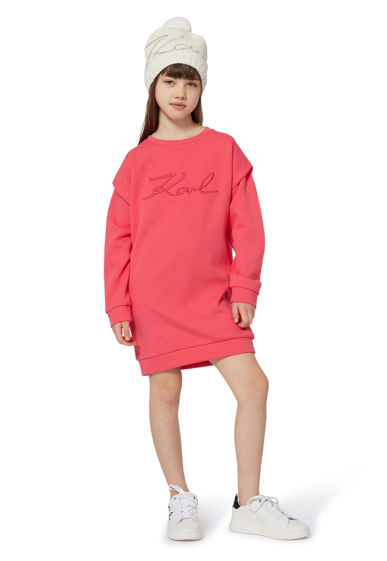Rochie sport cu broderie logo Rochie sport cu broderie logo