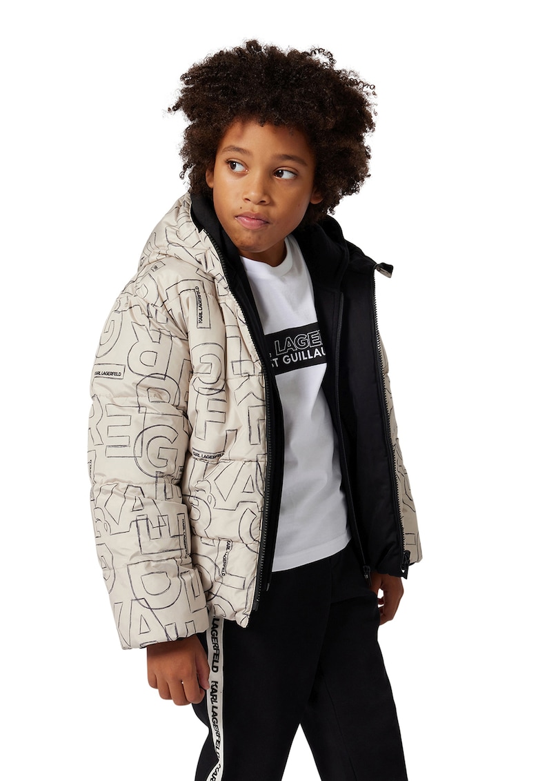 Geaca reversibila cu vatelina