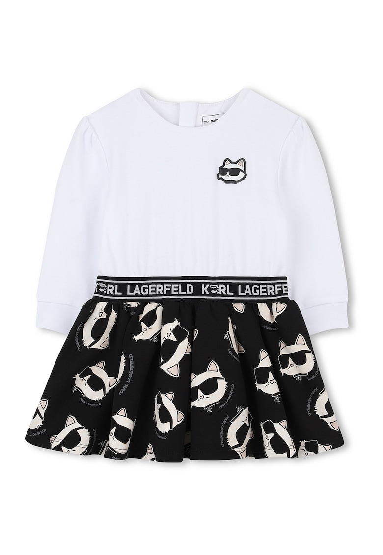 Rochie cu imprimeu logo