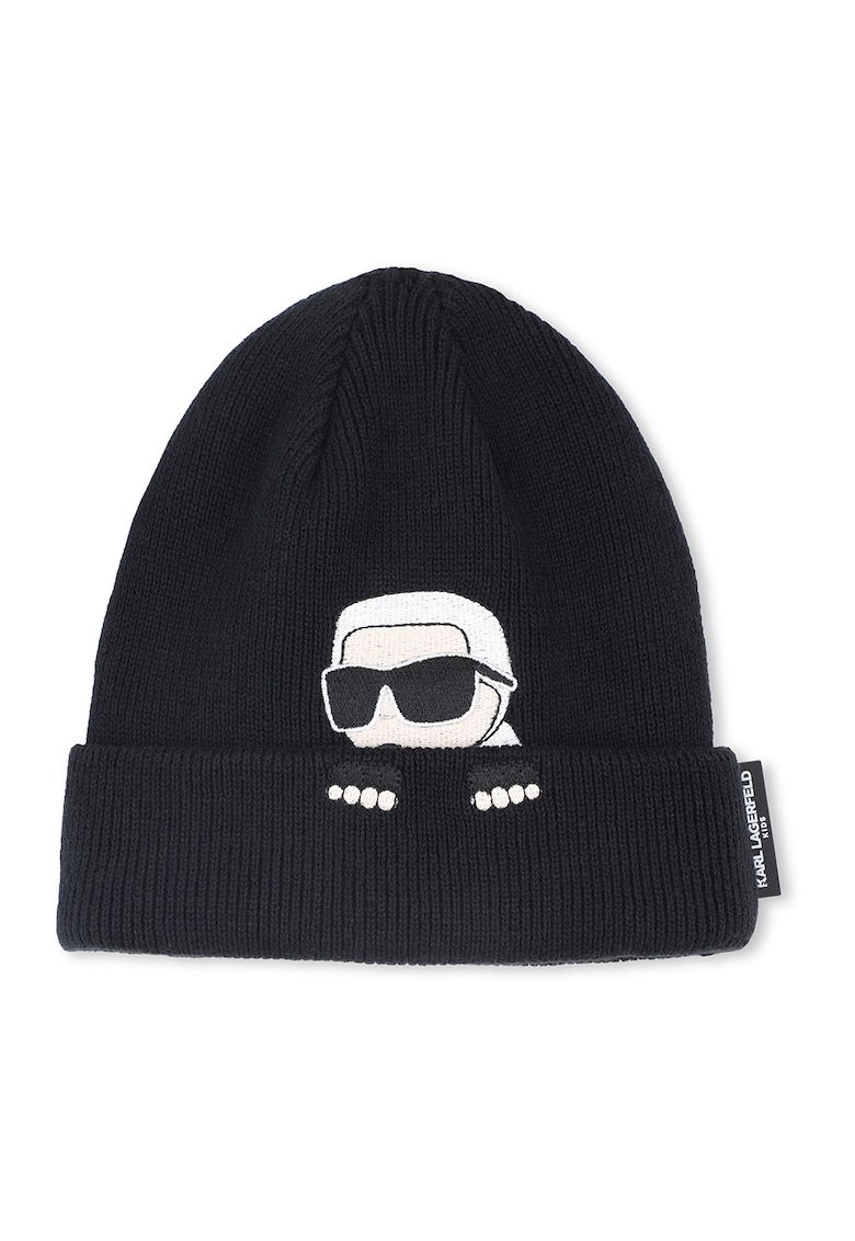 Caciula din bumbac cu logo