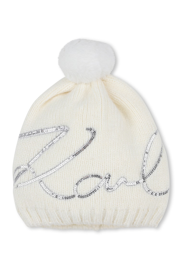 Caciula tricotata cu paiete Caciula tricotata cu paiete