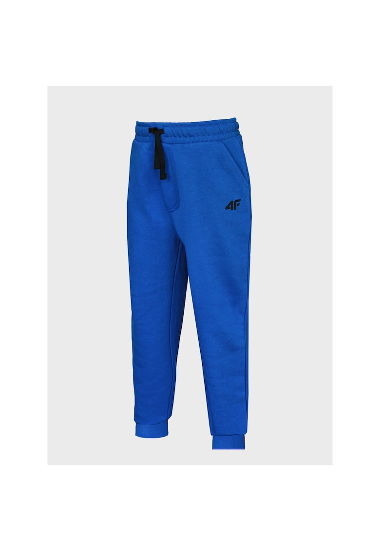 Pantaloni de trening pentru baieti albastru - bumbac