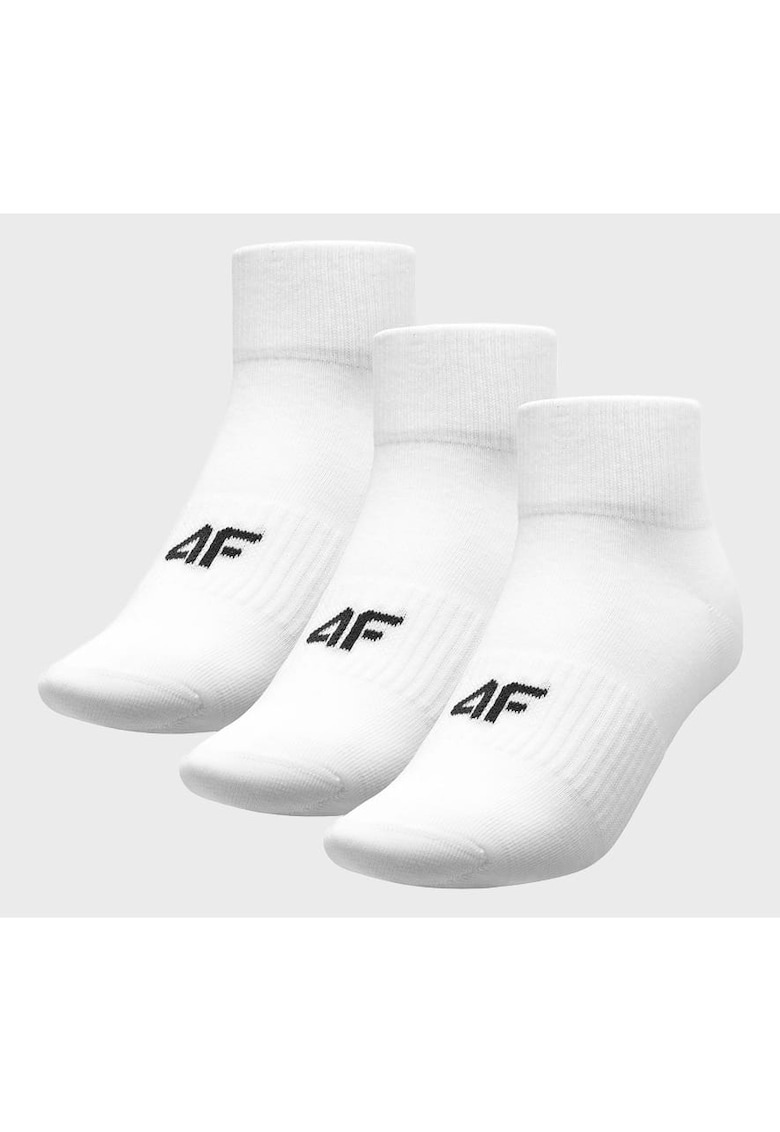 Set 3 perechi Sosete barbati - alb - marime 43-46 - material bumbac