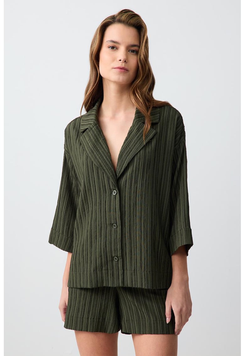 Camasa cu maneci cazute