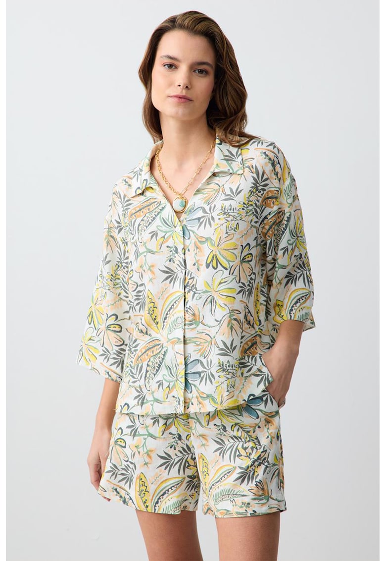 Pantaloni scurti cu imprimeu floral