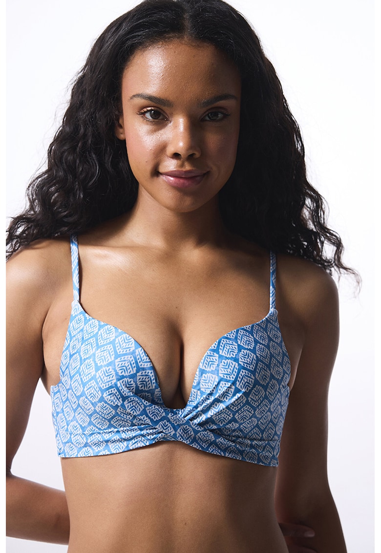 Sutien push-up cu imprimeu