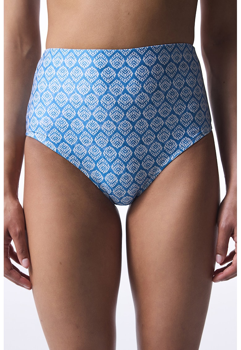 Bikini clasic cu model si talie inalta