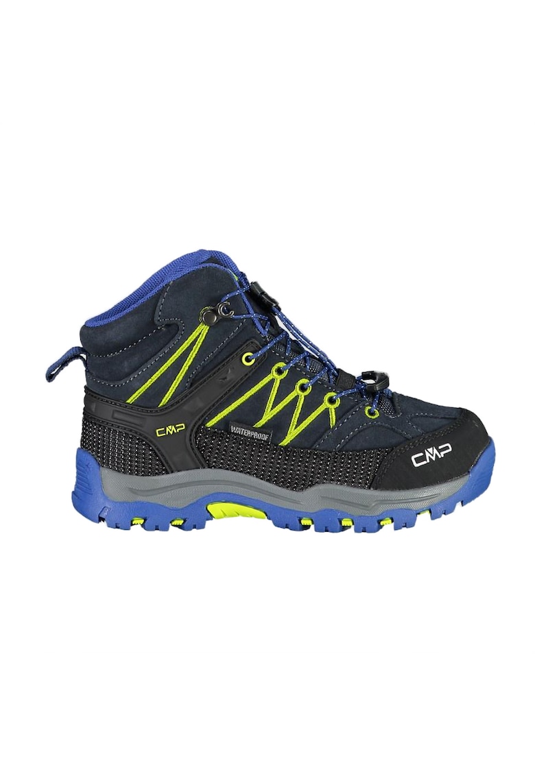 Bocanci copii Rigel Mid Trekking 3Q12944 - Albastru/Lime