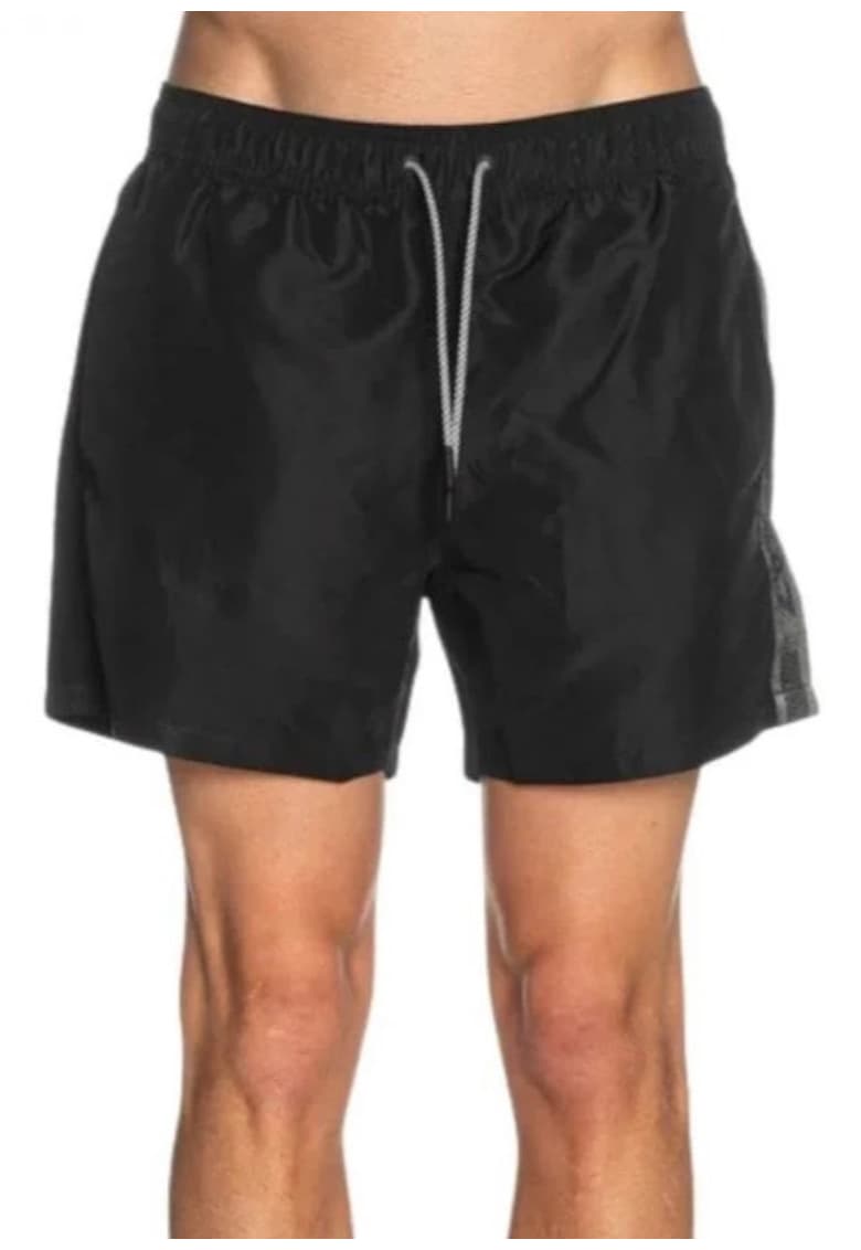 Pantaloni scurti de baie cu insertii logo Pantaloni scurti de baie cu insertii logo
