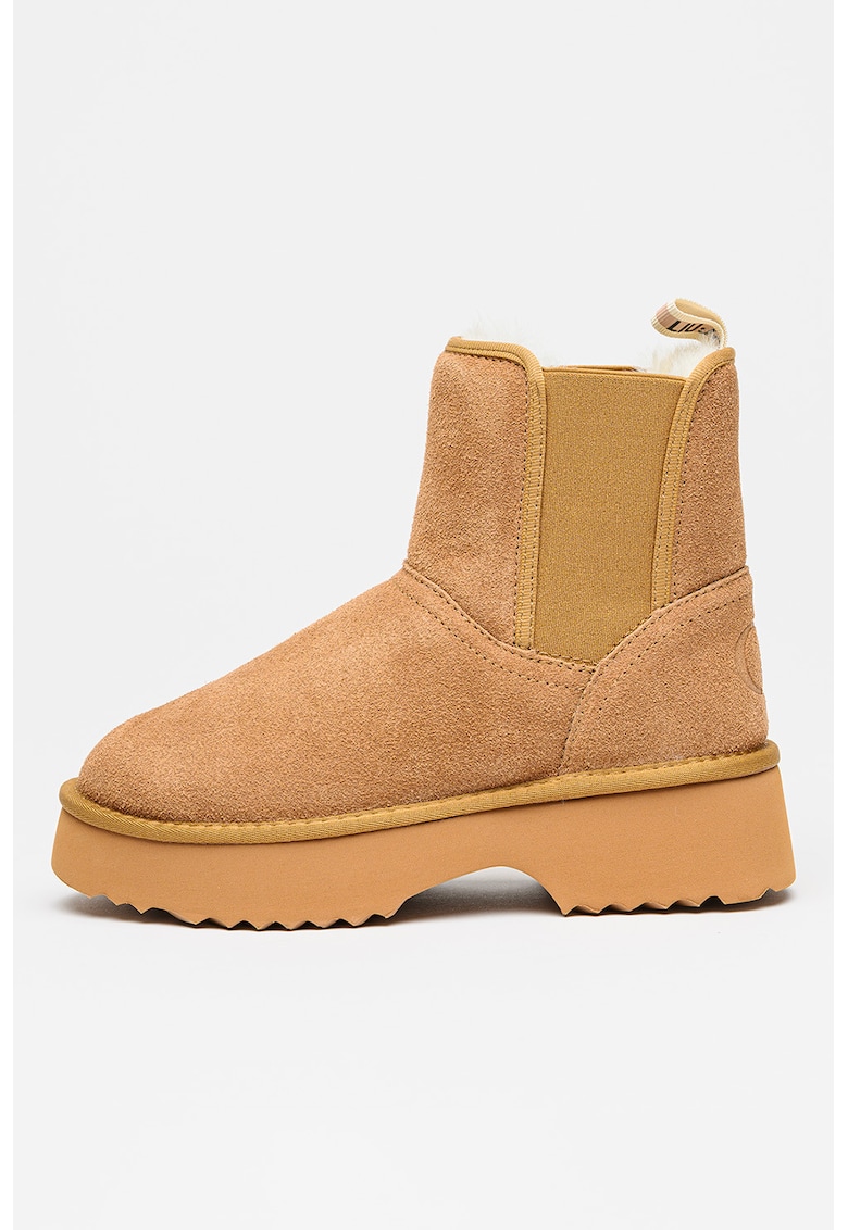 Ghete slip-on din piele intoarsa Juny 02