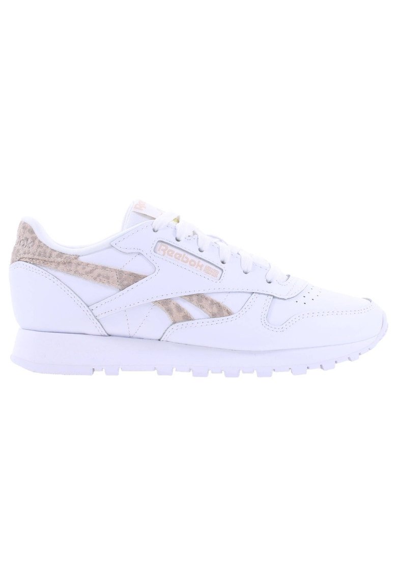 Tenisi dama GY7173 - Piele naturala - Alb/Galben
