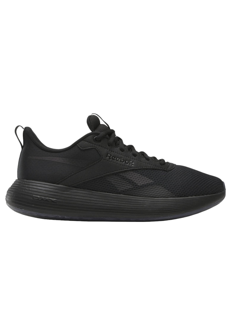 Pantofi sport DMX COMFORT - textil - pentru barbati - cu sireturi - negru -