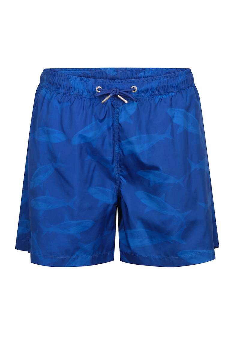 Pantaloni scurti de baie cu snur si model