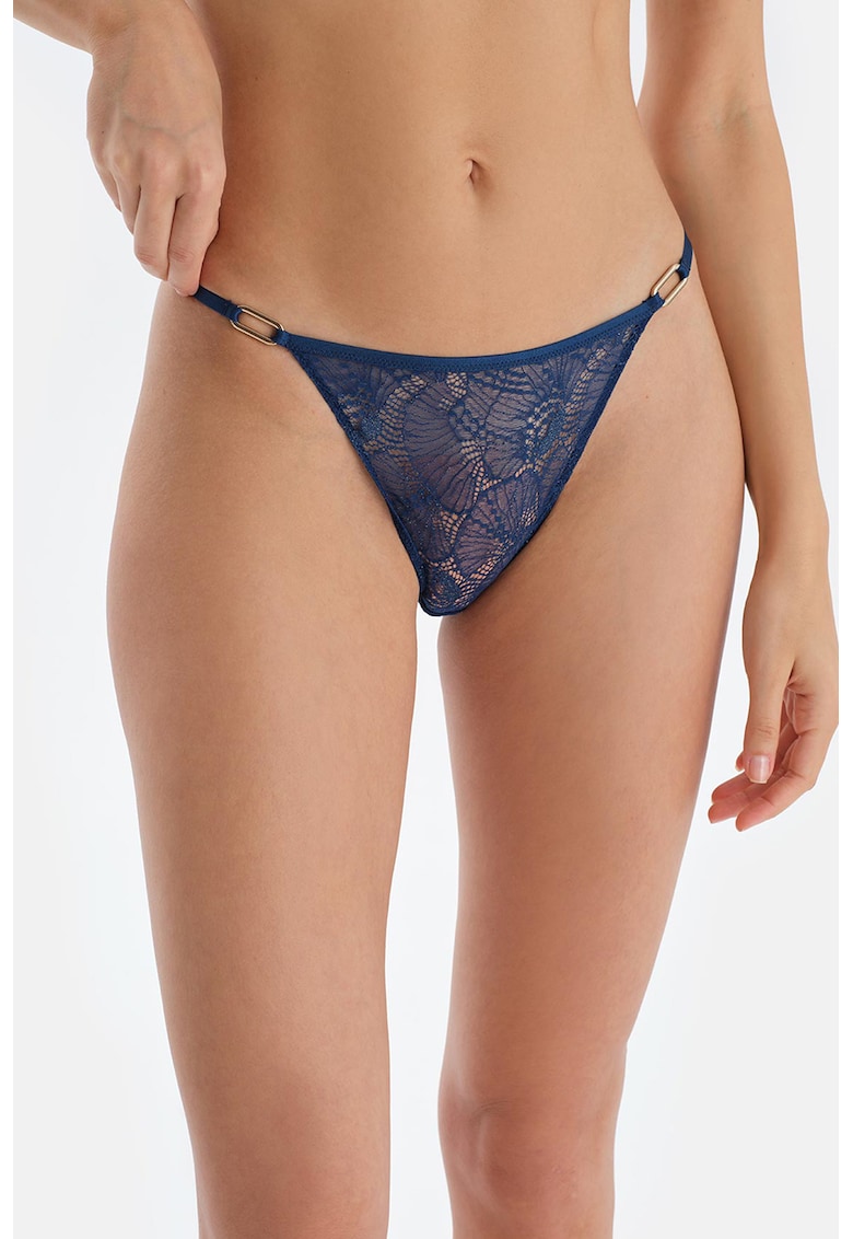 Chiloti tanga de dantela