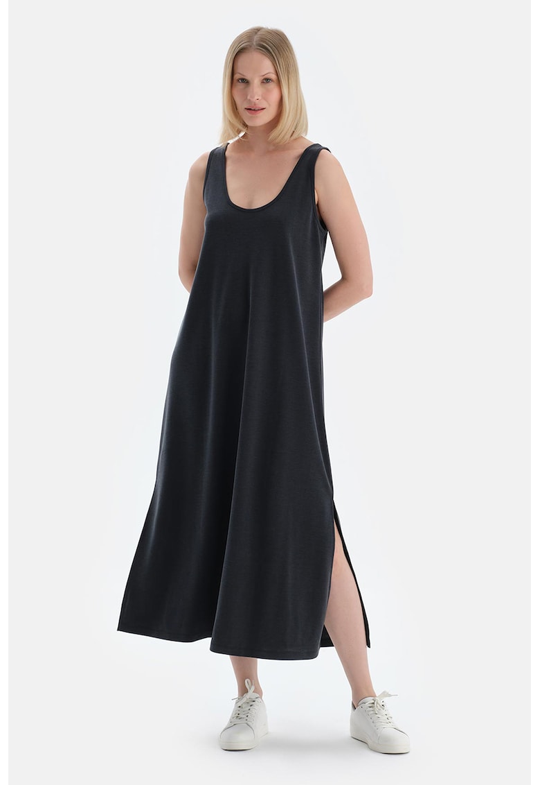 Rochie evazata din amestec de lyocell Rochie evazata din amestec de lyocell