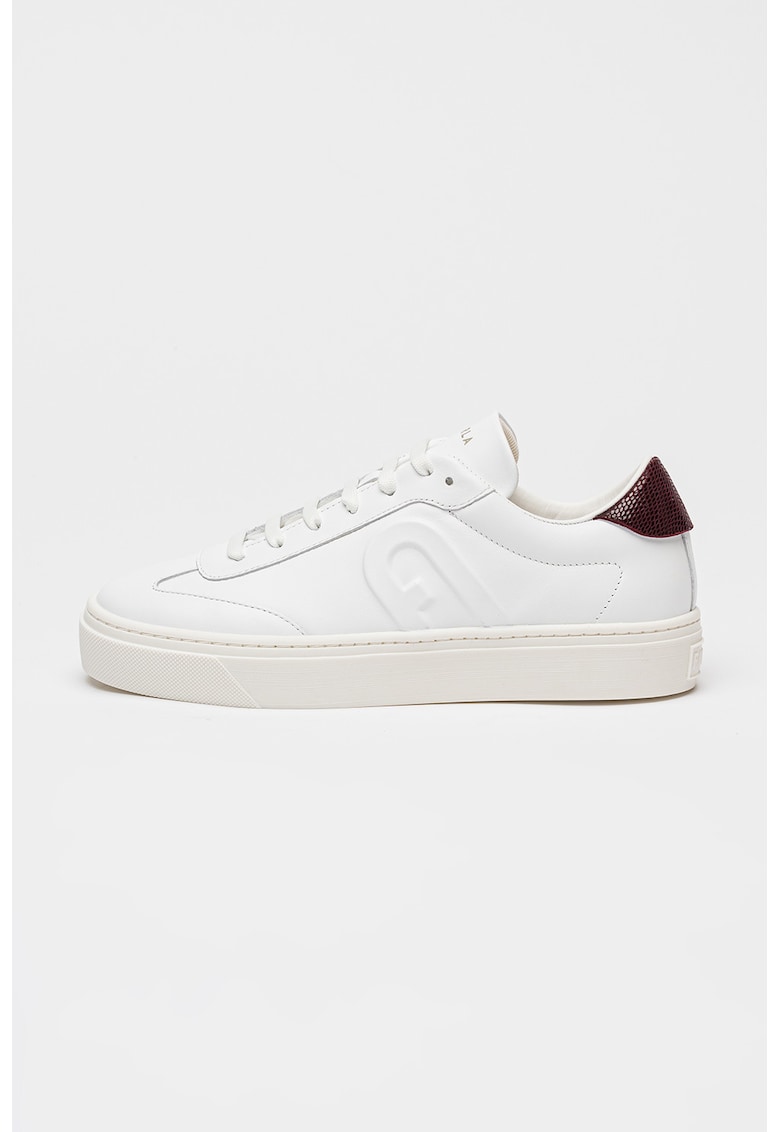 Pantofi sport de piele cu logo Enjoy