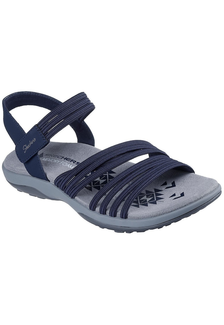 Sandale slim cu inchidere velcro Reggae - Albastru