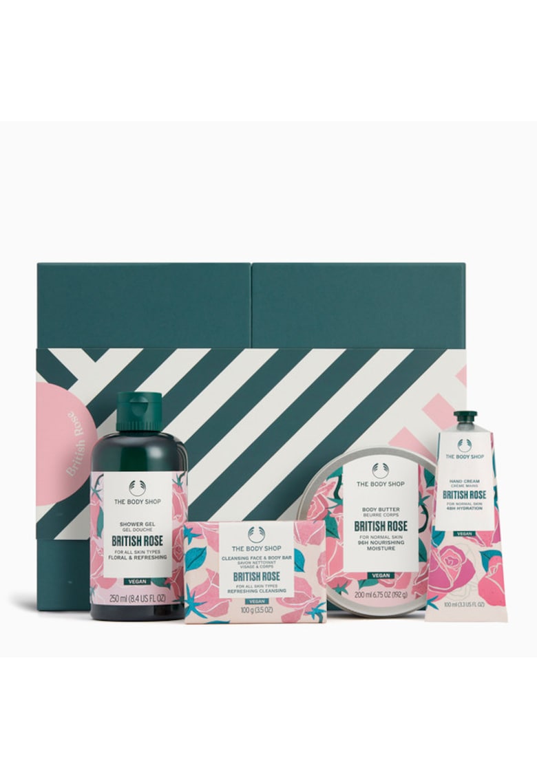 Set Cadou British Rose Medium Collection - parfum floral - 100 ml