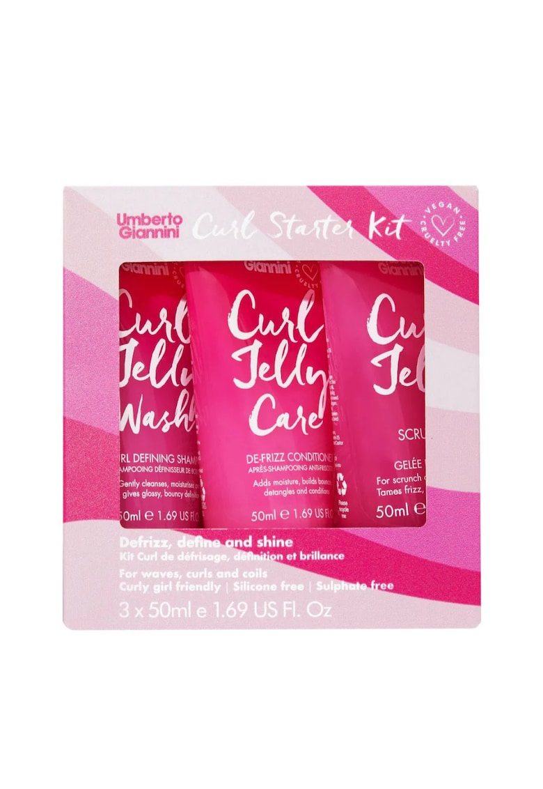 Set pentru definirea buclelor - travel size - Curls Starter Kit - 3 x 50 ml