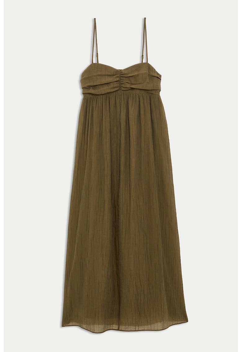 Marks Spencer Rochie evazata din amestec de lyocell - Kaki
