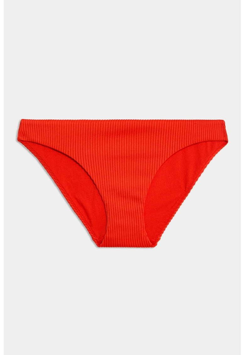Slip cu striatii - Rosu vermillion