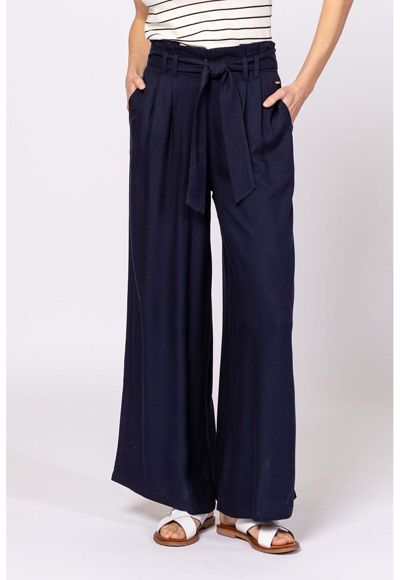 Pantaloni lejeri cu talie inalta Frema