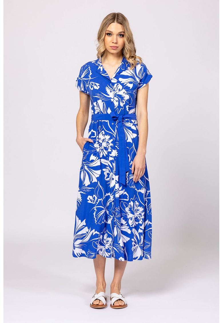 Rochie midi cu buzunare laterale Vernica