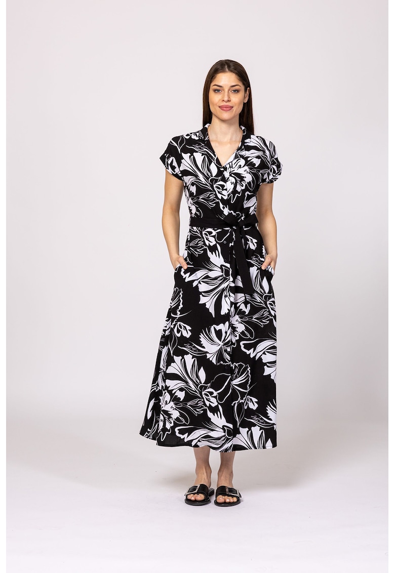 Rochie midi cu buzunare laterale Vernica