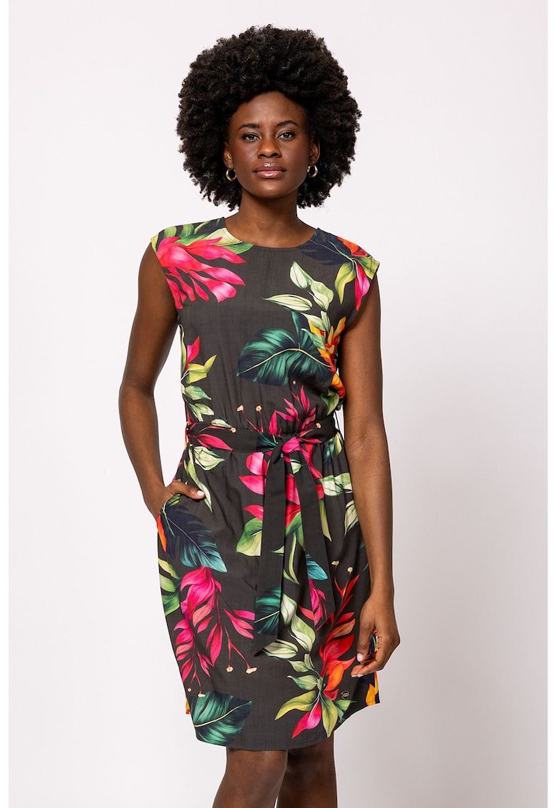 Rochie cu model si buzunare laterale Vafudis