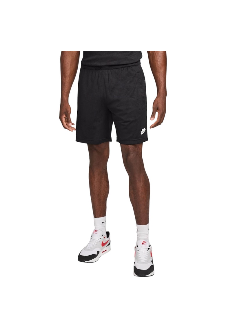 Short Mesh 46085 - Negru
