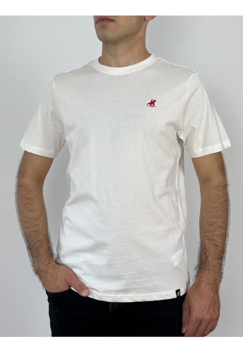 U.S. Grand POLO Tricou barbati cu logo brodat - Regular fit - din bumbac