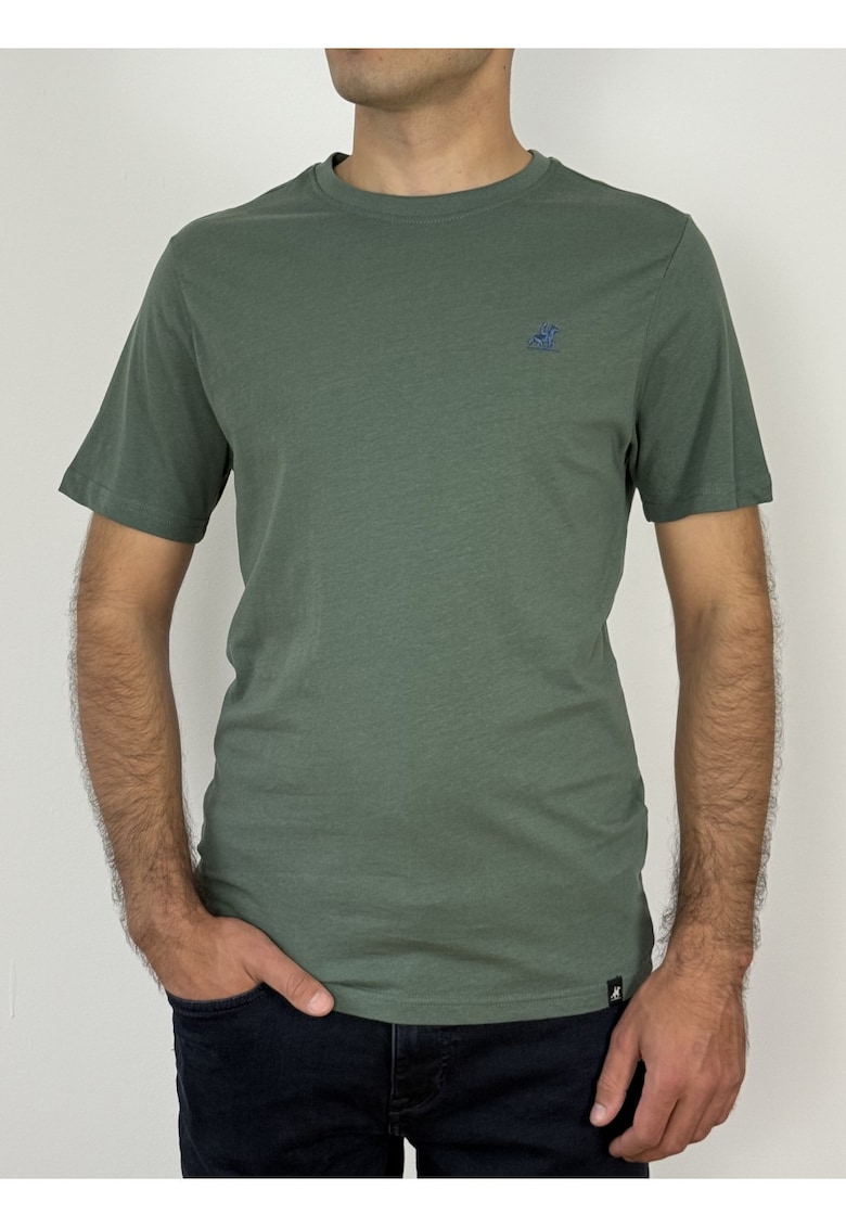 U.S. Grand POLO Tricou barbati cu logo brodat - Regular fit - din bumbac