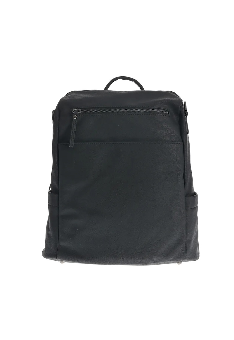 Rucsac negru incapator cu buzunare multiple