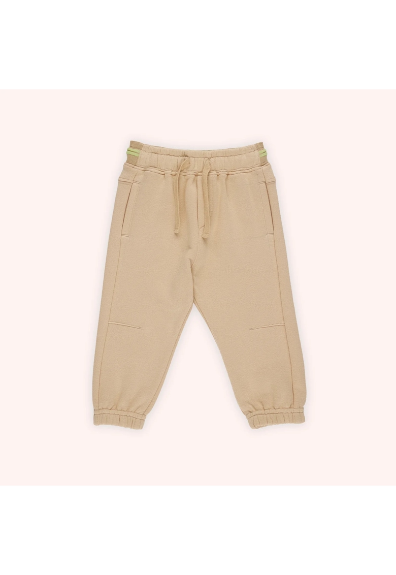 Pantaloni de trening cu elastic in talie -  - Botanic Garden - Bej - pentru baieti