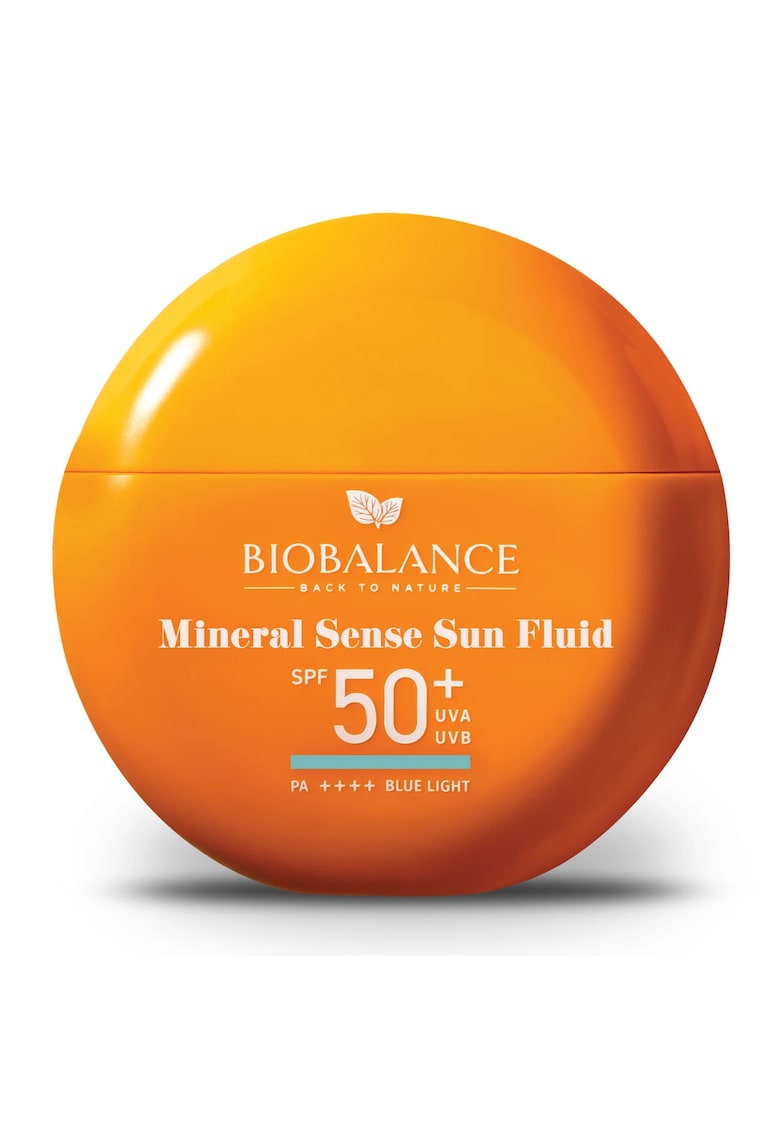 Mineral Sense - fluid protectie solara SPF 50+ UVA & UVB - PA++++ Blue Light - BioBalance - 40 ml