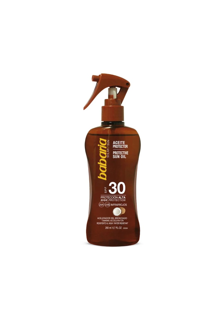 Ulei protectie solara SPF30 & accelerator bronzare tip spray - Cocos - 200 ml